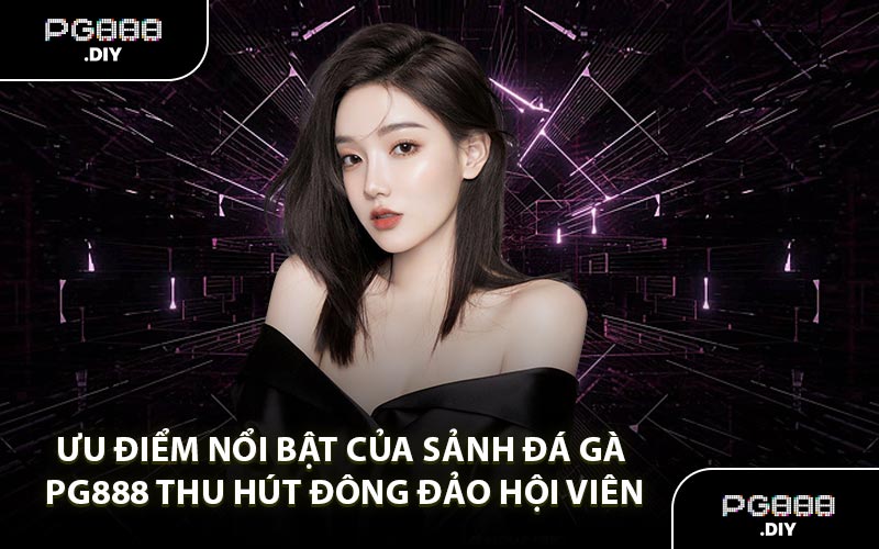 Ưu điểm nổi bật của sảnh đá gà PG888 thu hút đông đảo hội viên